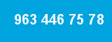 963 446 75 78 963 446 75 78